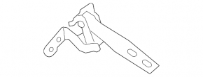 Петля двери багажника правая BMW X3 F25 11-16