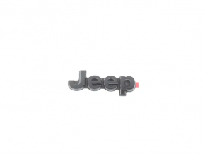 Эмблема Jeep двери багажника Jeep Cherokee KL 19-23 черный глянец