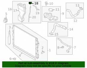 Крышка расширительного бачка охлаждения Mazda CX-50 23-26 2.5T