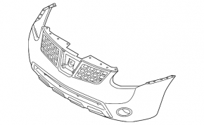 Bara fata goala Nissan Rogue 07-12