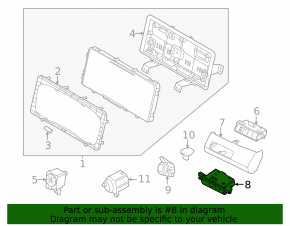 Кнопка паркинга Hyundai Santa FE 21-23