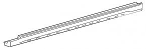 Порог левый Mercedes A-class V177 19-22