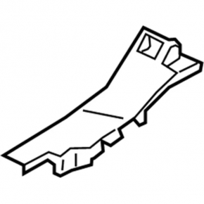 Capacul pragului din spate dreapta pentru Ford Transit Connect MK2 13- gri