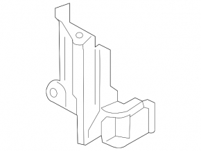 Deflector radiator stânga pentru Hyundai Kona 18-21 2.0 usa
