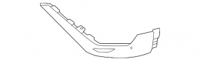 Молдинг переднего бампера правый Acura ZDX 24-26