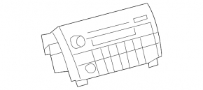 Головное устройство Toyota Sequoia 08-09