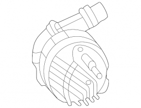 Насос помпа охлаждения дополнительный Mercedes CLA 24-26