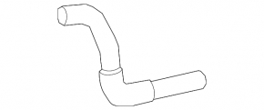 Патрубок охлаждения верхний Lexus RX350 RX450h 16-22