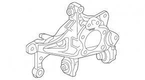 Capac spate stânga Lexus ES300h ES350 20- AWD