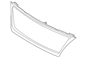 Grilă radiator cu cadru cromat Lexus ES350 10-12 rest