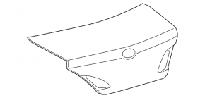 Крышка багажника Toyota Avalon 05-10