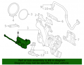 Actuator turbo BMW X5 G05 24-26 3.0T