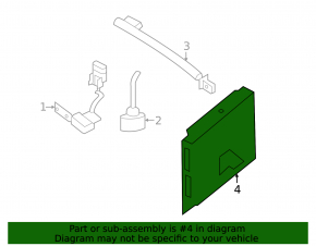 CAMERA CONTROL MODULE Nissan Pathfinder 13-16