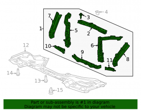 Panou radiator Honda Pilot 16-22 TV