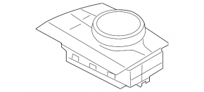 Joystick de control al monitorului BMW X5 G05 24-26