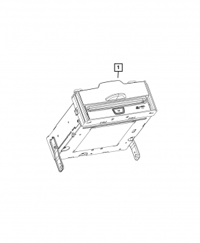 CD Changer Jeep Cherokee KL 14-17