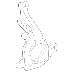 Цапфа передняя правая Lexus NX200t NX300 NX300h 15-21