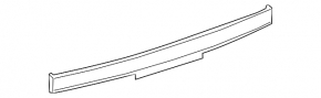 Absorbantul de bara spate pentru Toyota Camry V70 18- SE, nou, neoriginal