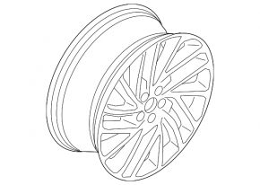 Диск колесный R20 x 8J Lincoln Nautilus 19-23