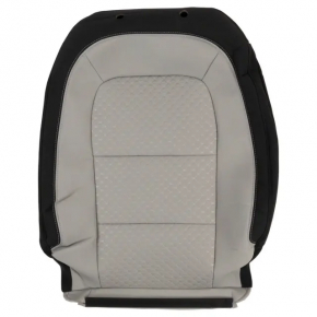 Пассажирское сидение Ford Escape MK4 23-26 без airbag, механическое, ткань черная, белая строчка