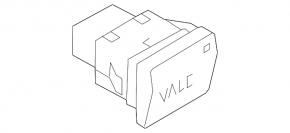 Кнопка VALET Audi A6 C7 12-18