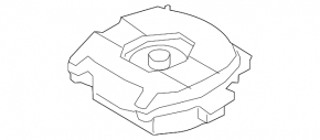 Subwooferul stâng pentru BMW X5 F15 14-18 Bang and Olufsen