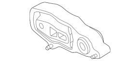 Suport motor inferior pentru Ford Taurus 13-19