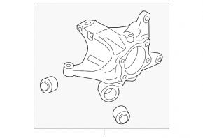 Цапфа задняя правая Subaru Legacy 15-18