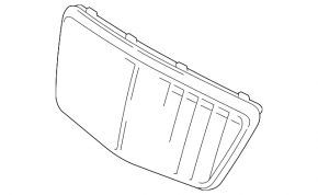 Решетка радиатора grill Mercedes W211 E 320 02-09 Elegance