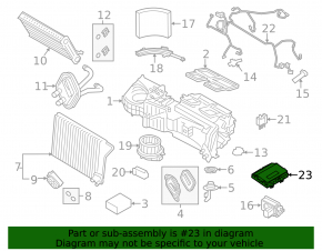 AC And Heater Control Module BMW 3 F30 12-14