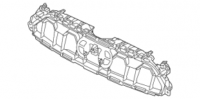 Каркас решетки радиатора grill Audi A5 F5 20-25 S-Line