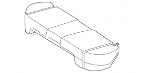 Задний ряд сидений 2 ряд Mazda3 03-06