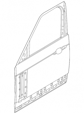Дверь голая передняя левая Land Rover Range Rover 13-21