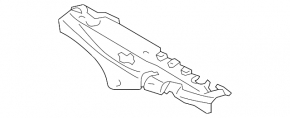 Накладка телевизора Lexus RX300 RX330 RX350 RX400h 04-09