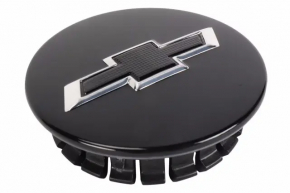 Центральный колпачок на диск Chevrolet Equinox 22-24 черный
