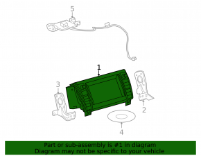 Монитор, дисплей Toyota Sequoia 08-12