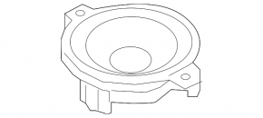 Динамик задней полки левый Audi A4 B9 17-20 Bang and Olufsen
