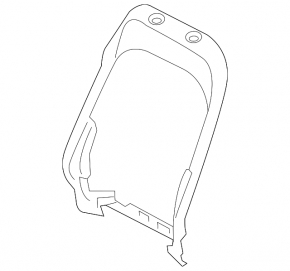 Ornamente laterale scaun pasager dreapta Lincoln Corsair 20-26
