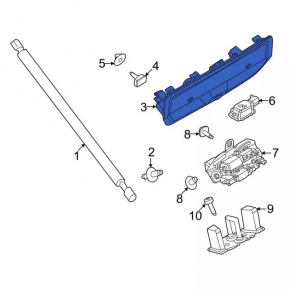 Mâner exterior portbagaj Ford Bronco Sport 21-25 pentru cameră