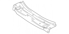 Планка телевизора верхняя Mercedes W164 ML X164 GL