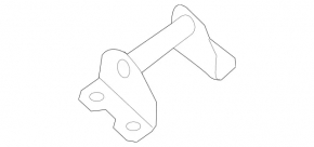 Suport de blocare capota Mercedes GLS-class X166 13-19 la televizor