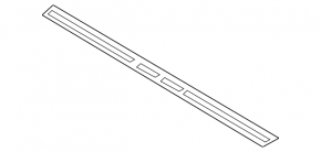Capacul pragului exterior frontal stânga Mini Cooper F56 3d 14-