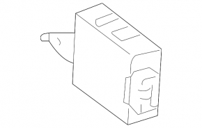Bus Buffer Computer Control Module Lexus LS460 07-09