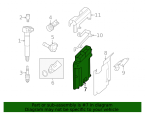 Блок ECU компьютер двигателя Porsche Cayenne 958 11-17 4.8T