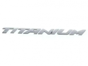 Эмблема надпись TITANIUM двери багажника Ford Escape MK3 13-16 дорест