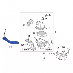 Grila de aer Ford Ecosport 18-22 1.0T, 2.0 noua, neoriginala