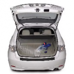 Коврик багажника резина Subaru Impreza WRX GH 08-11 5d черная