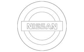 Центральный колпачек на диск Nissan 350z 48мм