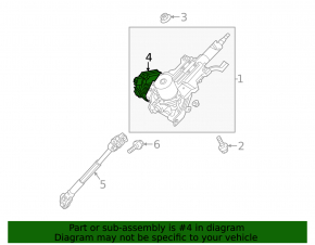 Modulul de control al direcției asistate Hyundai Sonata 11-15