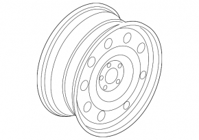 Диск колесный R17 Ford Escape MK3 13-19 железка